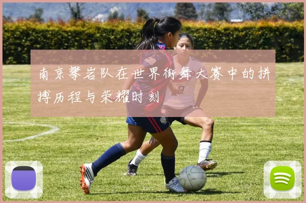 南京攀岩队在世界街舞大赛中的拼搏历程与荣耀时刻